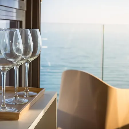 Modern Sea Front Jacuzzi Blue Sky Apartment Alicante